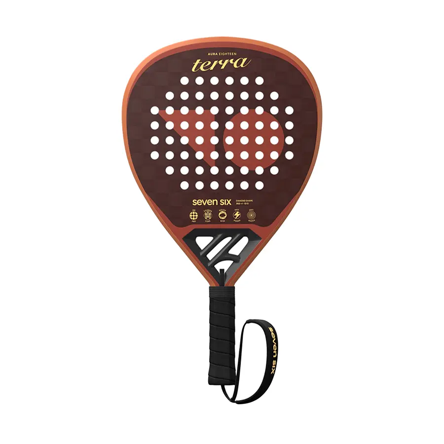 Ракетка для падел 7/6 Terra 18K Carbon