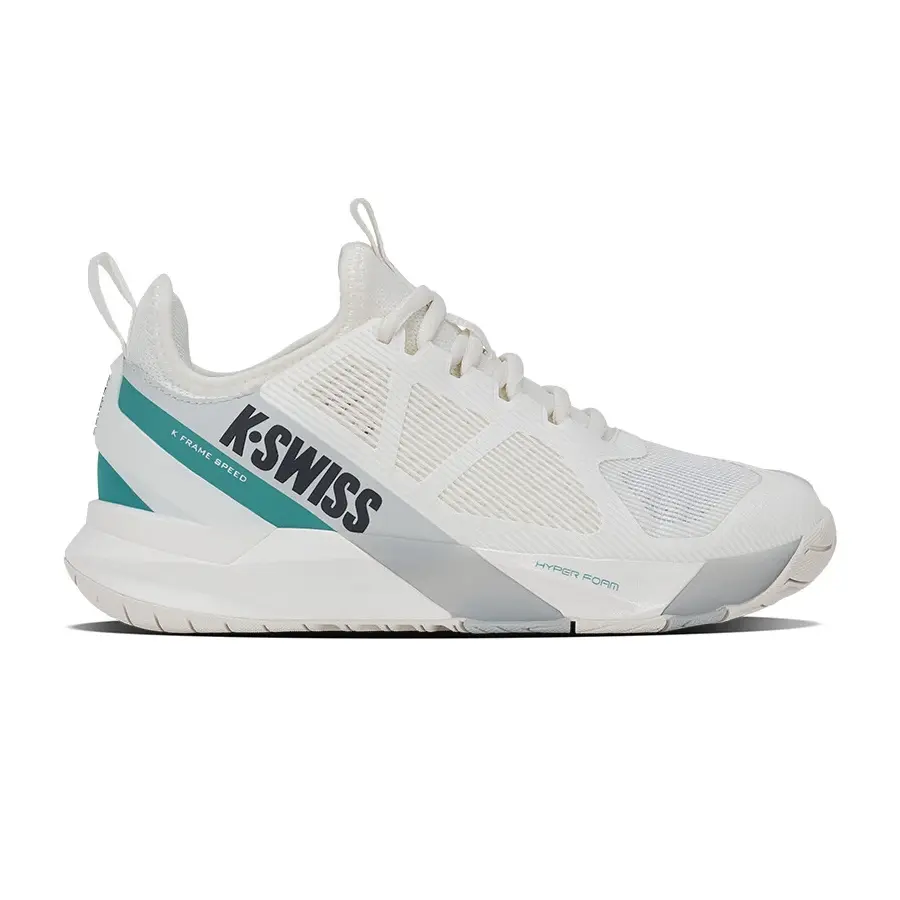 Теннисные кроссовки K-Swiss K-Frame Speed White/Baltic