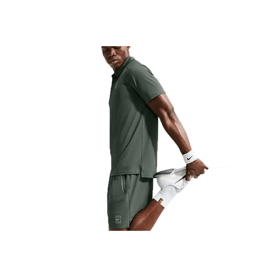 Шорты Nike Court Advantage 6" Camo Green/Cucumber Calm
