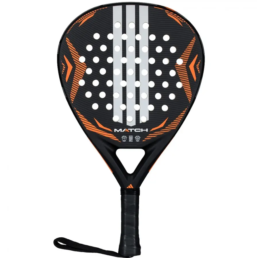 Ракетка для падел Adidas Match Black/Orange 3.5 (2026)