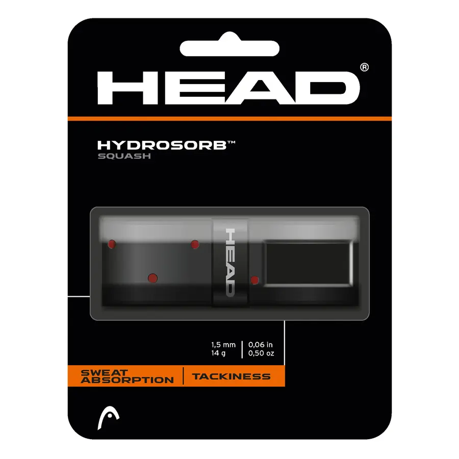 Намотка для сквоша Head Hydrosorb Black/Red