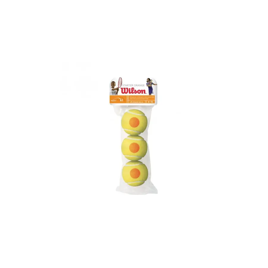 Теннисные мячи Wilson Starter Orange Ball 3 мяча